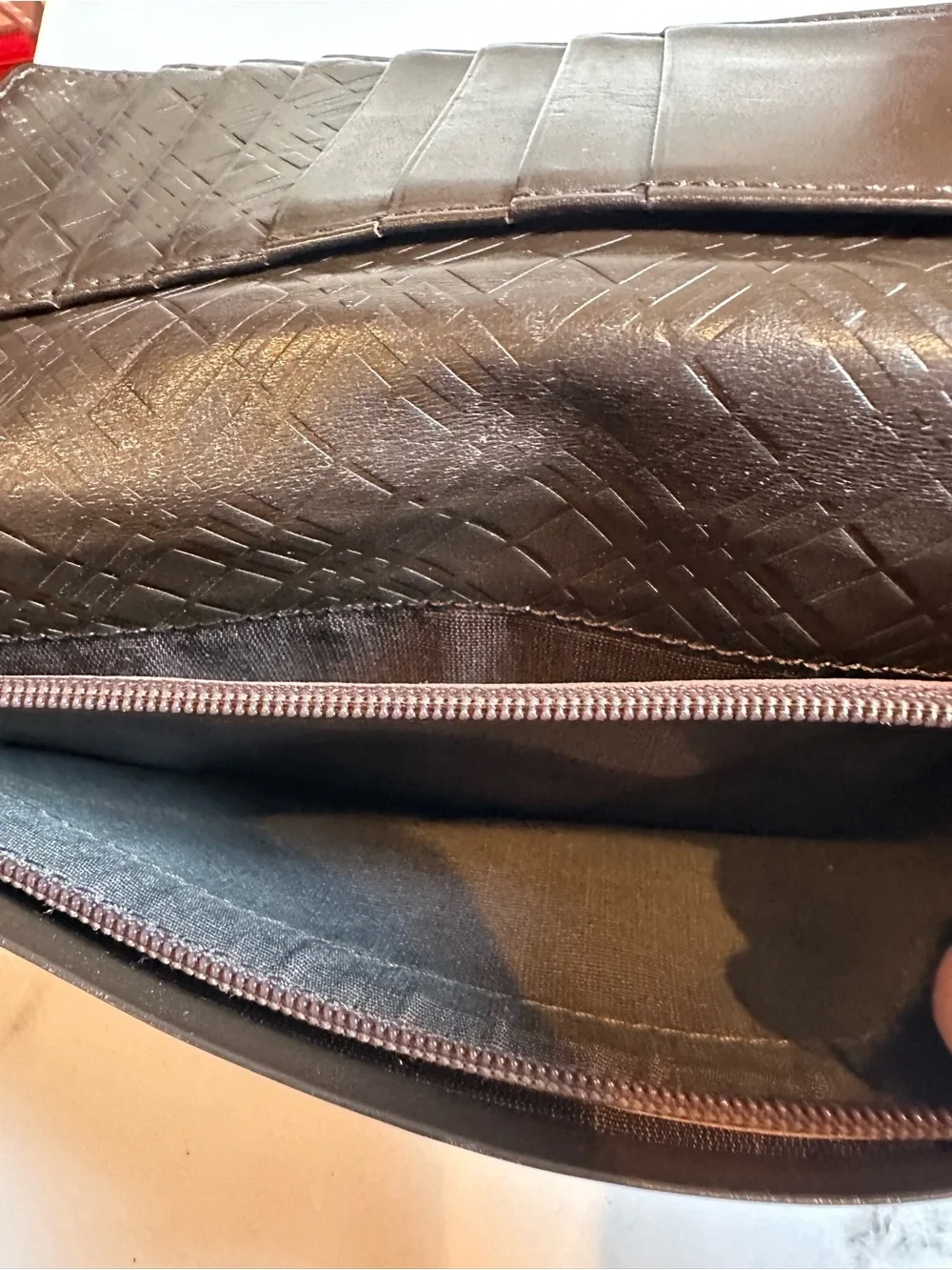 vintage Burberry Black Label Long Wallet.